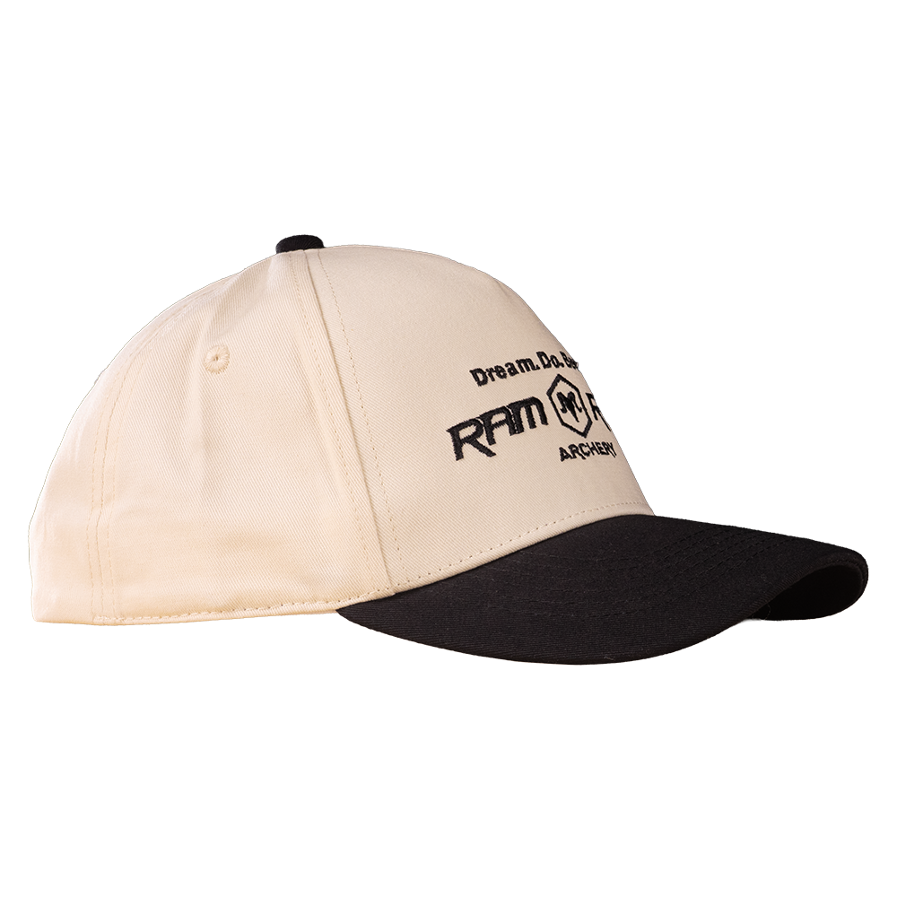 RamRods Baseball Cap - Black and Beige
