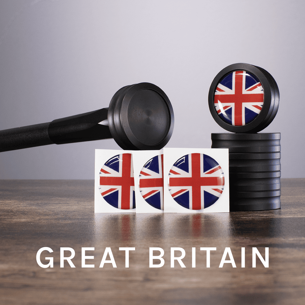 Cap Weight Stickers - Custom