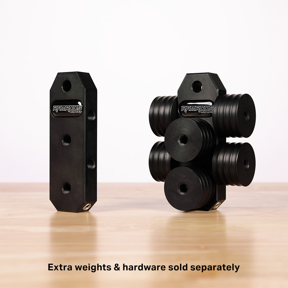 12 oz Barebow Shield Weighted Damper