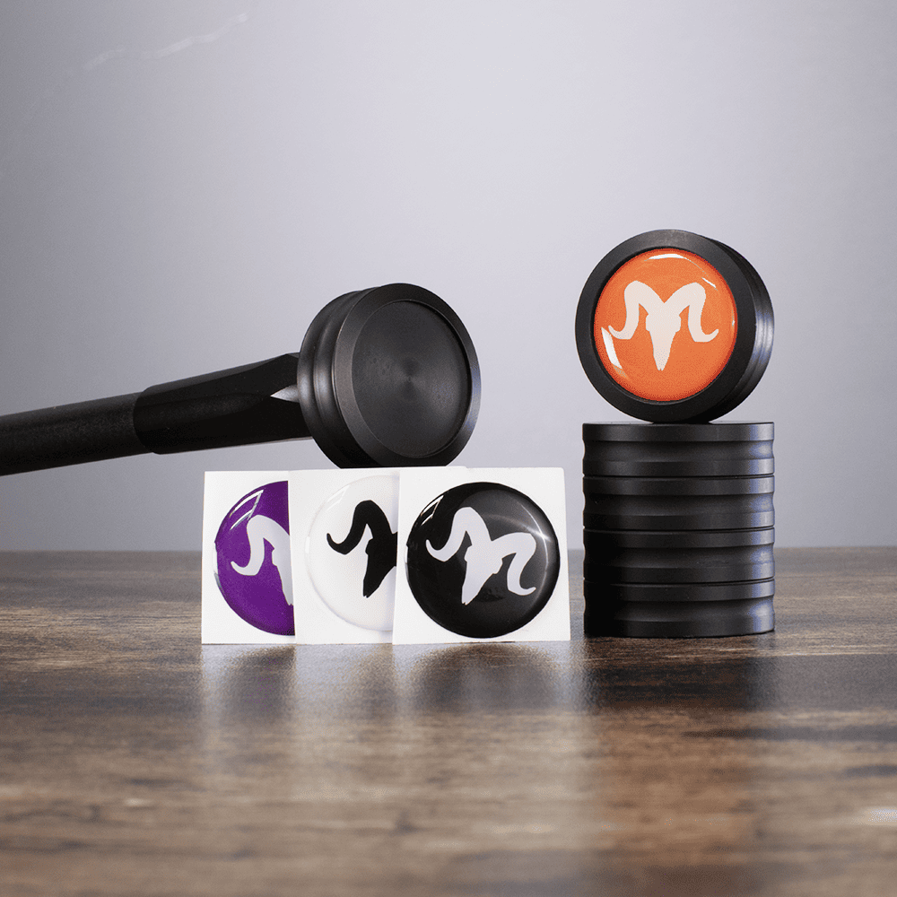 Cap Weight Stickers - Custom