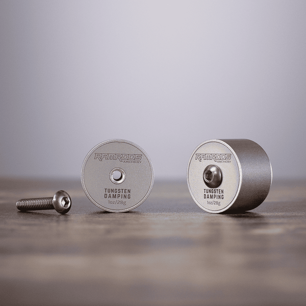 【RAMね】 魔法のパワーストーン prod by BAD ENDO Tungsten Damping Riser Weights - RamRods – RamRods Archery