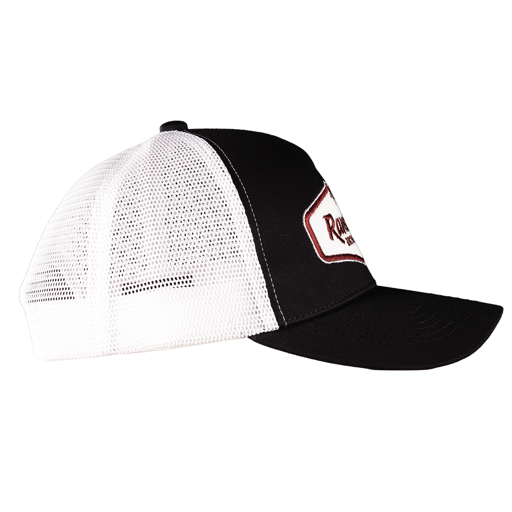 RamRods Trucker Hat - Black/White