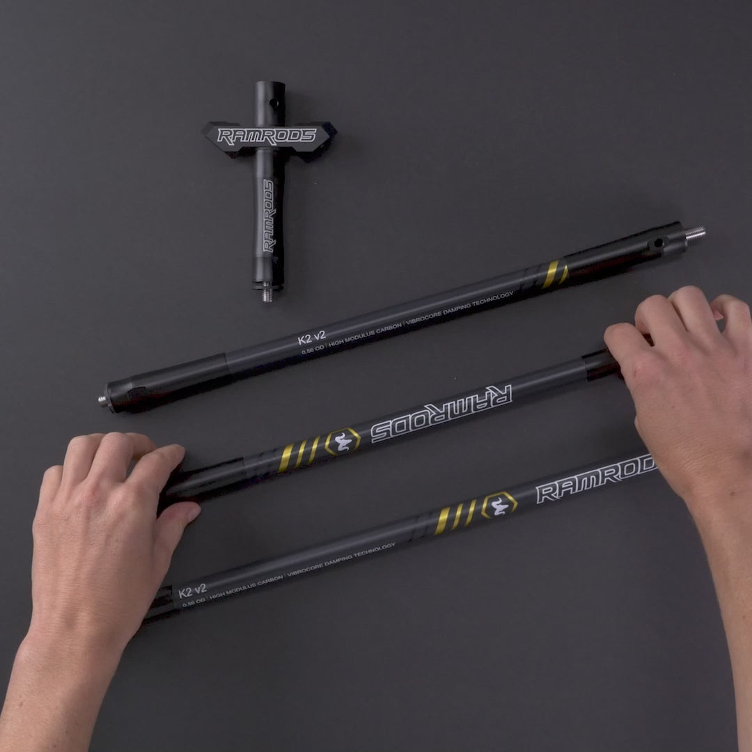 Overview video of K2 V2 bow stabilizer assembly