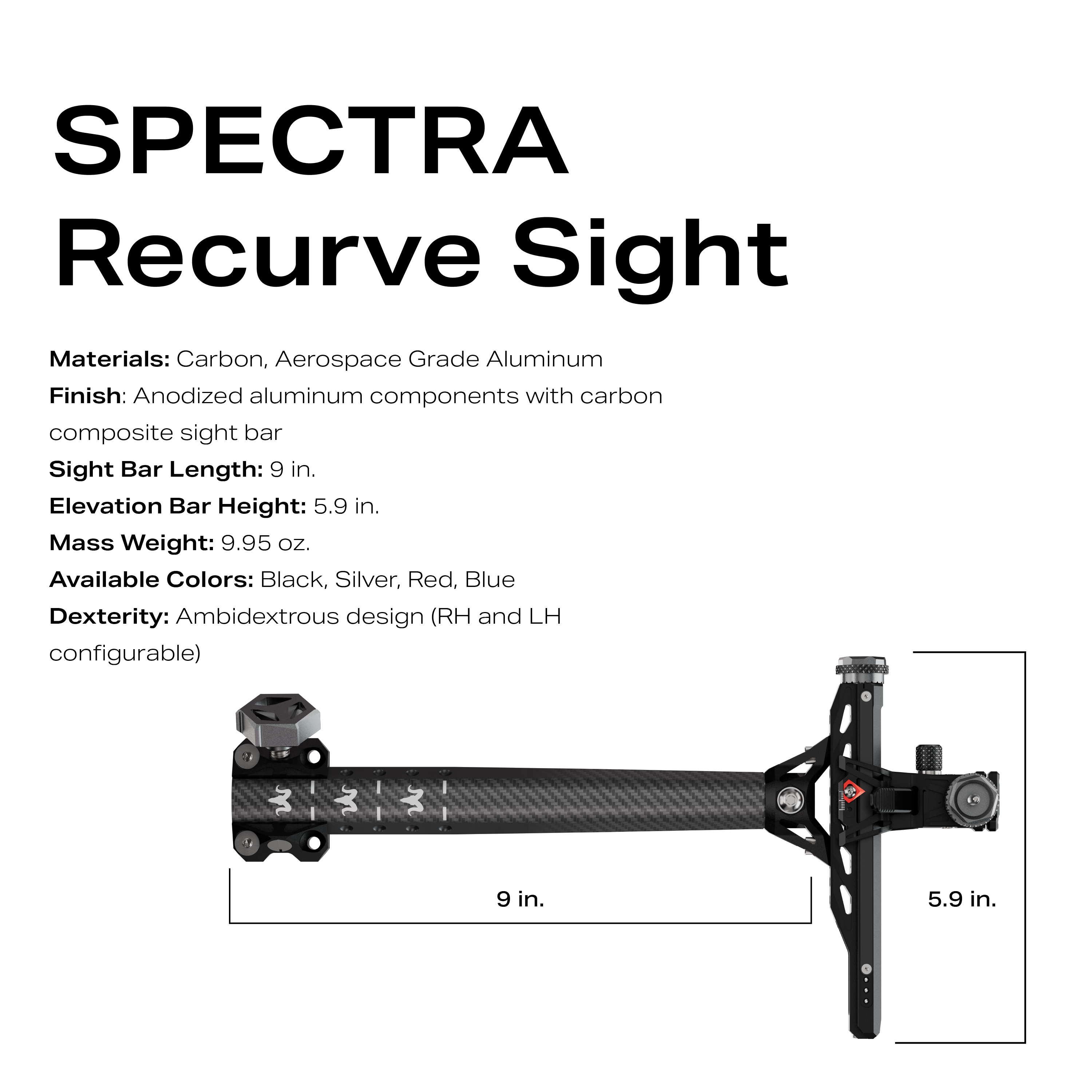 SPECTRA Recurve Sight