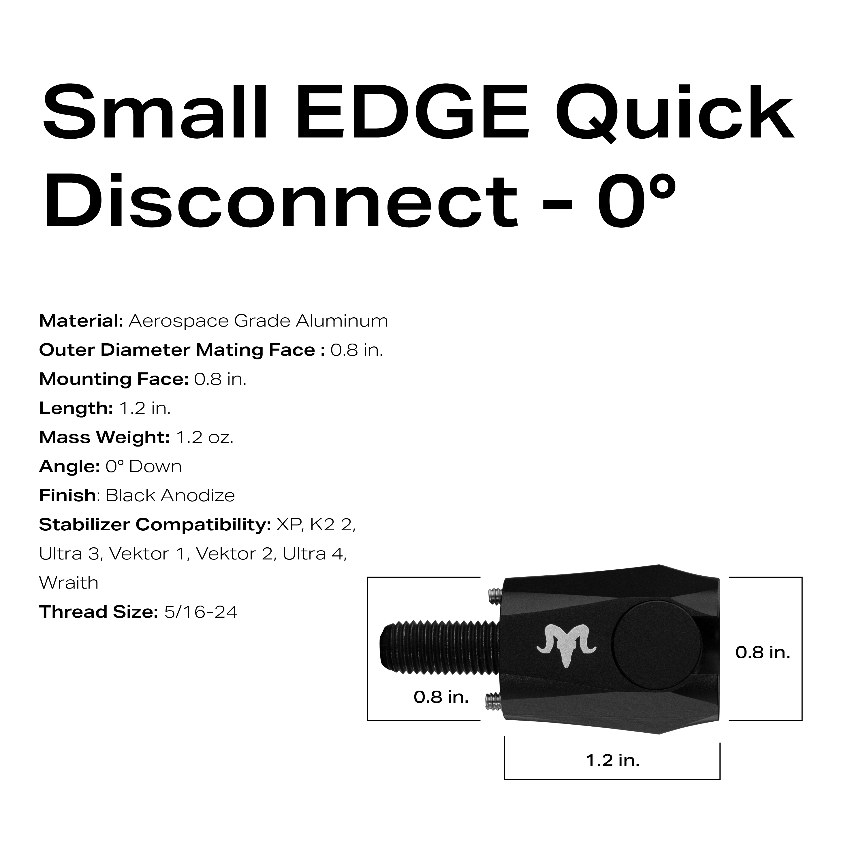 EDGE Quick Disconnect - Small